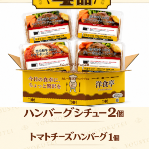 ハンバーグシチュー４点セット